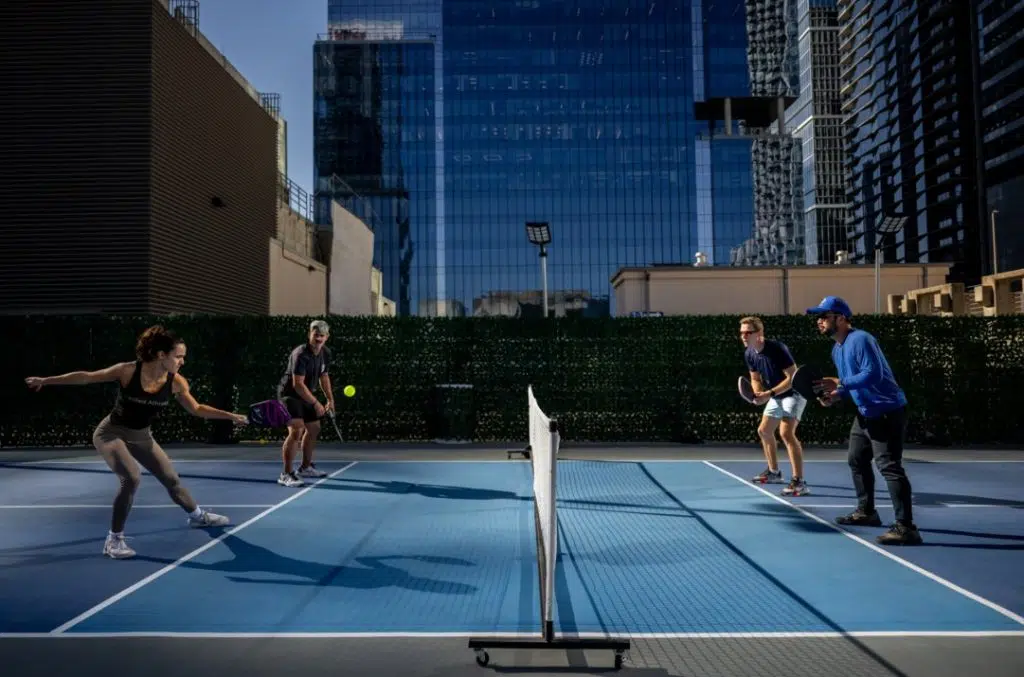 Pickelball en ville